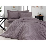 Луксозно спално бельо от 100% памучен сатен - жакард - MARELDA LEYLAK от StyleZone