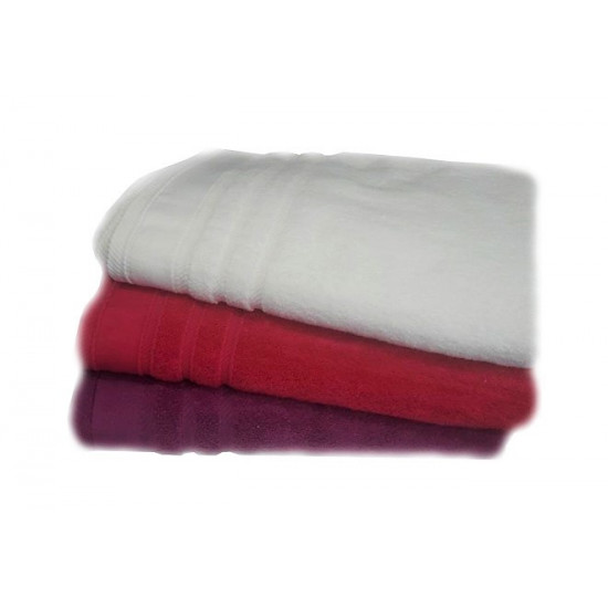 Едноцветна хавлиена кърпа МИКРОПАМУК - БЯЛА от StyleZone