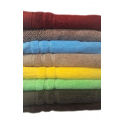 Едноцветна хавлиена кърпа МИКРОПАМУК - СИНЯ от StyleZone