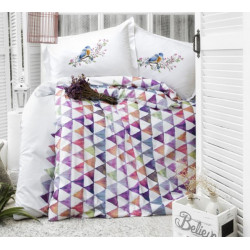 Дизайнерско спално бельо от 100% памук ранфорс - Parveen V1 от StyleZone