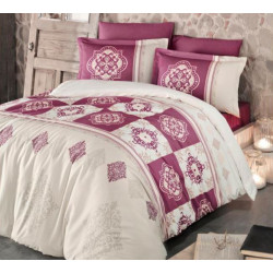 Стилно спално бельо от 100% сатениран памук - Mandela V2 от StyleZone