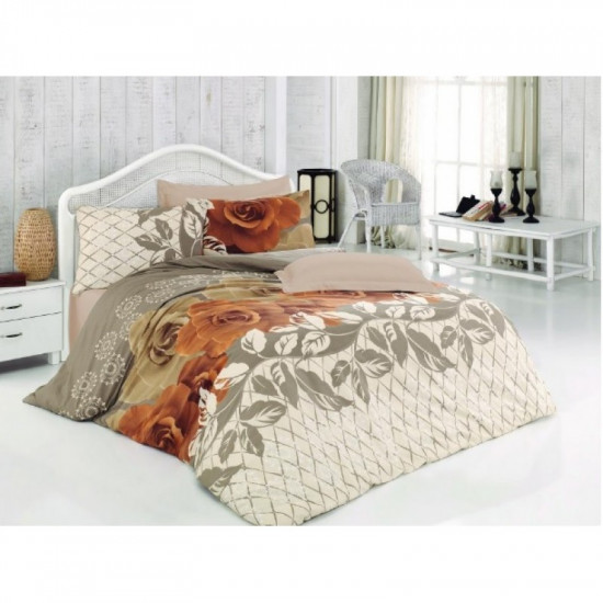 Спално бельо от 100% памук с олекотена завивка - КЛАРИН от StyleZone