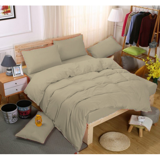 Едноцветно спално бельо със завивка -  ЦВЯТ БОЗА от StyleZone