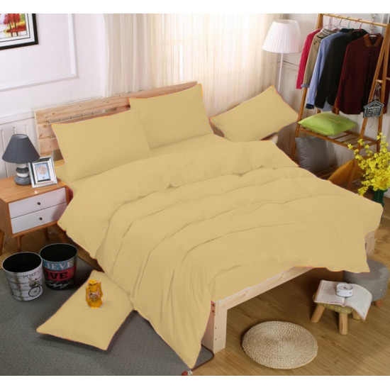 Едноцветно спално бельо със завивка -  КАНЕЛА от StyleZone