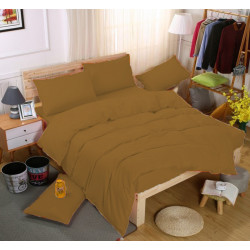 Едноцветно спално бельо със завивка -  ТЮТЮН от StyleZone