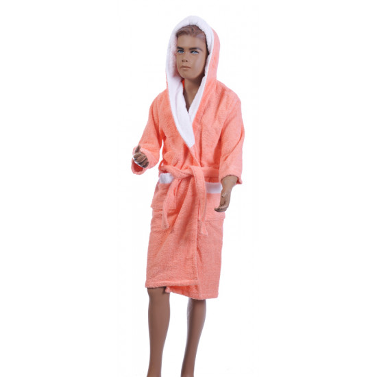 Детски халат за баня от 100% памук - КОРАЛ от StyleZone