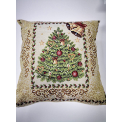 Коледна декоративна възглавница с цип - ЕЛХА от StyleZone