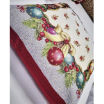 Коледна декоративна възглавница с цип - КОЛЕДНА УКРАСА от StyleZone