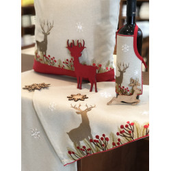Коледна декоративна възглавница с цип - ЕЛЕНЧЕ от StyleZone
