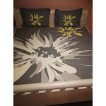 Луксозно спално бельо от 100% памук поплин - ROMANA GRI от StyleZone