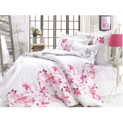  Луксозно спално бельо от 100%  сатениран памук- Lucia Fusya от StyleZone