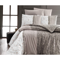 Лимитирана колекция спално бельо от 100% памук - PEITRA KAHVE от StyleZone