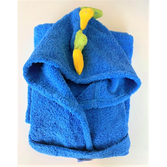 Детски халат за баня 100% Микропамук - ДИНО от StyleZone