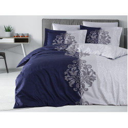 Луксозно спално бельо от 100% сатениран памук - HYPNOZ LACIVERT от StyleZone