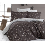 Луксозно спално бельо от 100% сатениран памук - LIBERTA KAHVE от StyleZone