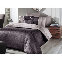 Вип спално бельо от висококачествен сатен - LONDON KAHVE от StyleZone