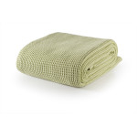 Памучно одеяло Marbella Cotton Light Green - White Boutique от StyleZone
