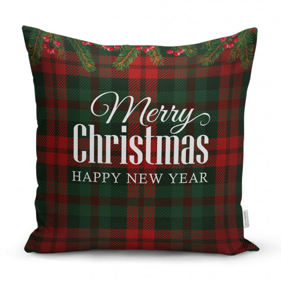 Коледна декоративна възглавница с цип - НОЕЛ от StyleZone