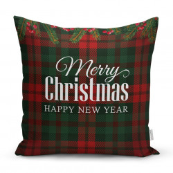 Коледна декоративна възглавница с цип -НОЕЛ от StyleZone