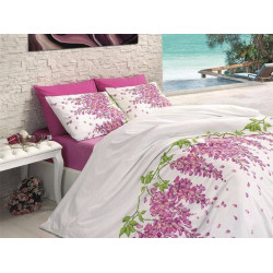 Лимитирана колекция спално бельо от 100% памук - PINK FLOWERS от StyleZone