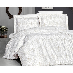  Луксозно спално бельо от  сатениран памук- DELMOR KREM от StyleZone