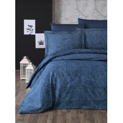  Луксозно спално бельо от  сатениран памук- NEVA PETROL от StyleZone