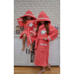Детски  хавлиен  халат за баня от 100% памук - КОРАЛ от StyleZone