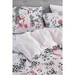  Спално  бельо  от висококачествен сатениран памук - PUAKO KORAL PINK от StyleZone
