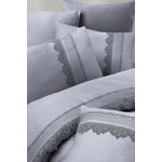 Вип спално бельо от висококачествен сатен - MARTA GRI от StyleZone