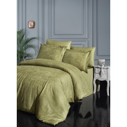 Премиум колекция луксозно спално бельо от вип сатен - SASHA Z. YESILI от StyleZone