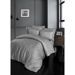 Премиум колекция луксозно спално бельо от вип сатен - ISABEL P. GRI от StyleZone