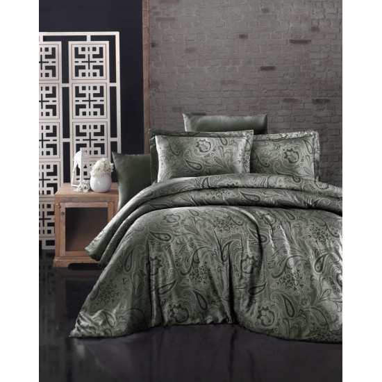 Луксозно спално бельо от 100% сатениран памук - REAGEN HAKI от StyleZone