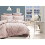 Луксозно спално бельо от 100% сатениран памук - VANESA PUDRA от StyleZone