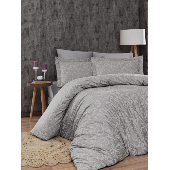 Луксозно спално бельо от 100% сатениран памук - LIMA BEJ от StyleZone