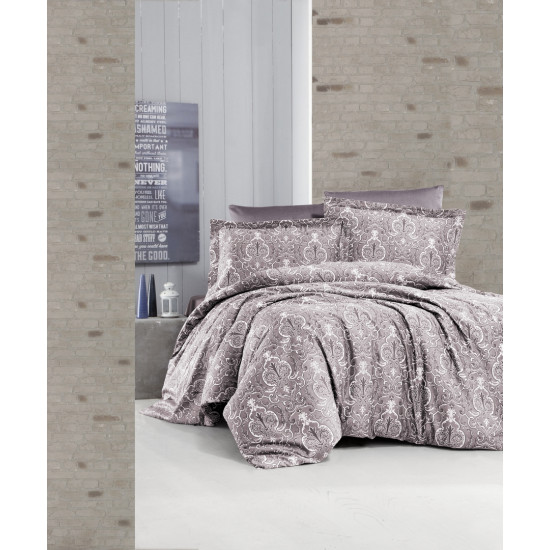 Луксозно спално бельо от 100% сатениран памук - DELMOR LEYLAK от StyleZone