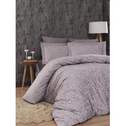 Луксозно спално бельо от 100% сатениран памук - SWETA LEYLAK от StyleZone