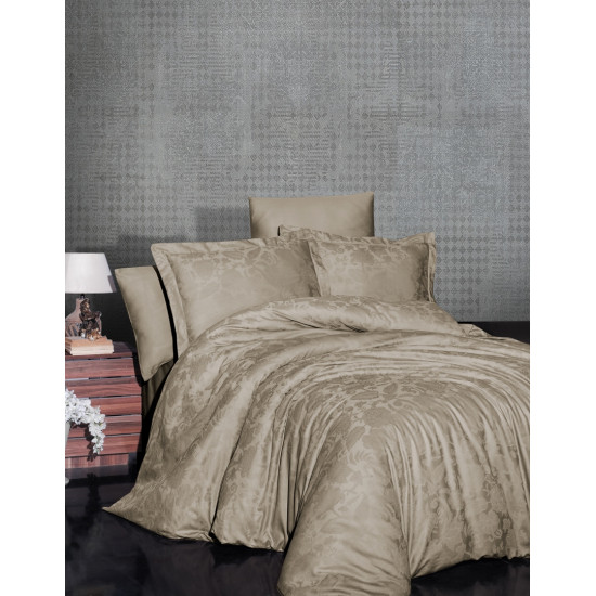 Луксозно спално бельо от 100% памучен сатен - жакард - SARAL BADEM от StyleZone