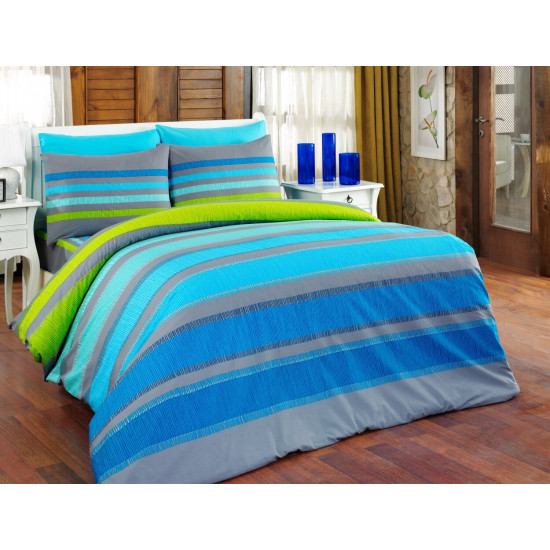 Елегантно спално бельо от 100% памук - ELLE BLUE от StyleZone