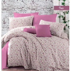 Елегантно спално бельо от 100% памук - IRIS PINK от StyleZone