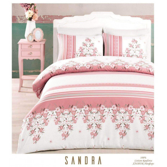 Елегантно спално бельо от 100% памук - SANDRA от StyleZone