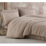  Спално бельо от 100% памук ранфорс - ESTINA BEIGE от StyleZone