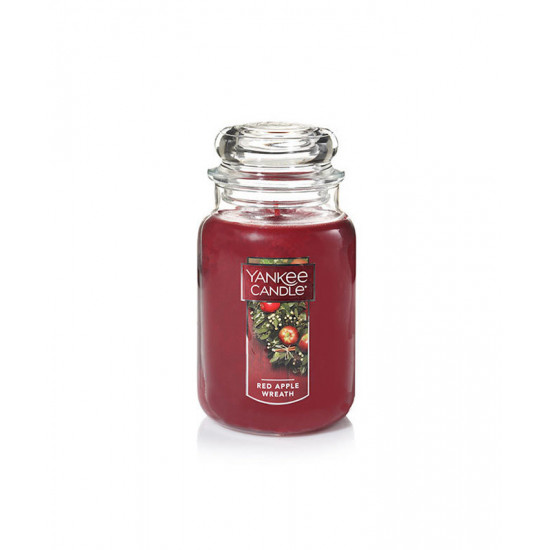 Висококачествена ароматна свещ - RED APPLE WREATH от StyleZone