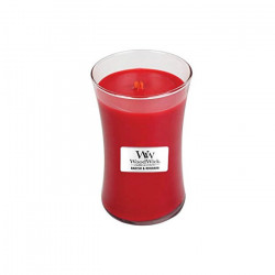 Висококачествена ароматна свещ -  WOODWICK RADISH & RHUBARB от StyleZone