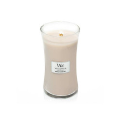 Висококачествена ароматна свещ -  WOODWICK SEA SALT VANILLA от StyleZone