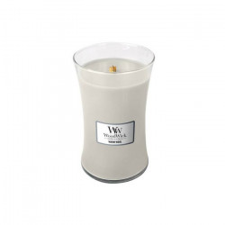Висококачествена ароматна свещ -  WOODWICK WARM WOOL от StyleZone