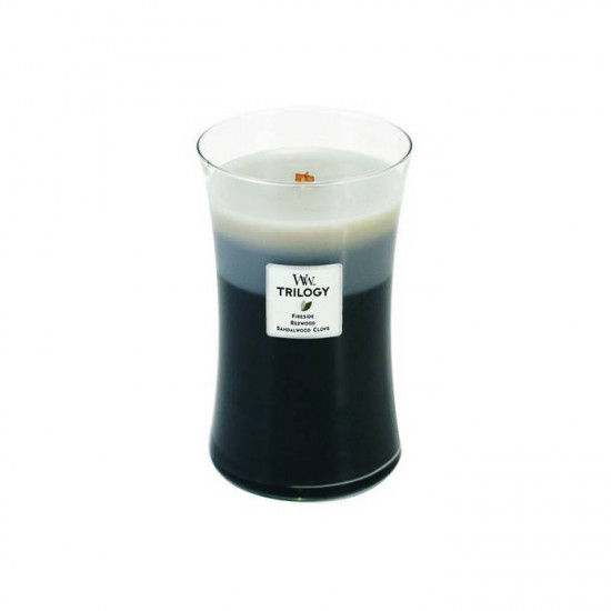Висококачествена ароматна свещ - TRILOGIA WARMING WOODS от StyleZone