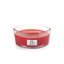 Висококачествена ароматна свещ -  WOODWICK ELLIPSE CRIMSON BERRIES от StyleZone