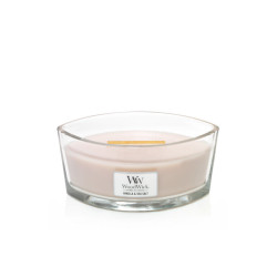 Висококачествена ароматна свещ -  WOODWICK ELIPSE VANILLA & SEA SALT от StyleZone