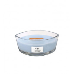 Висококачествена ароматна свещ -  WOODWICK ELIPSE SOFT CHAMBRAY от StyleZone