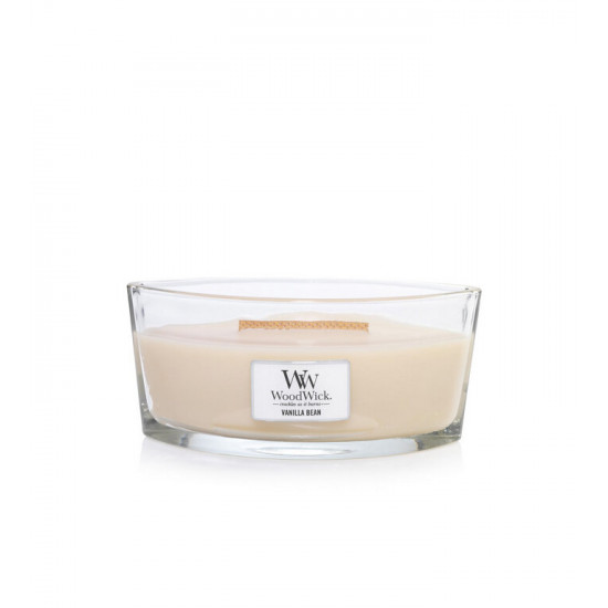 Висококачествена ароматна свещ -  WOODWICK ELLIPSE VANILLA BEAN от StyleZone